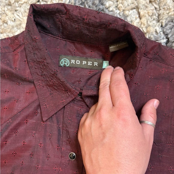 Roper Button-Up Rodeo Shirt - Picture 3 of 4